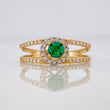 Solitaire Churumbela Ring 2.15g / T6 3/4 Yellow Gold 18K