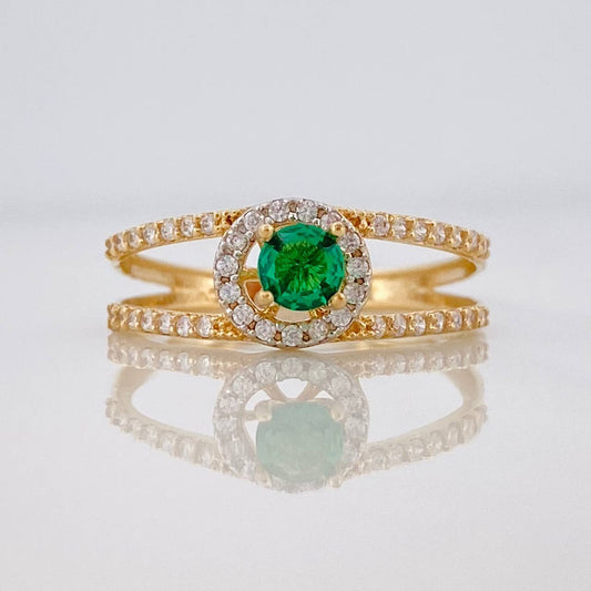 Solitaire Churumbela Ring 2.15g / T6 3/4 Yellow Gold 18K