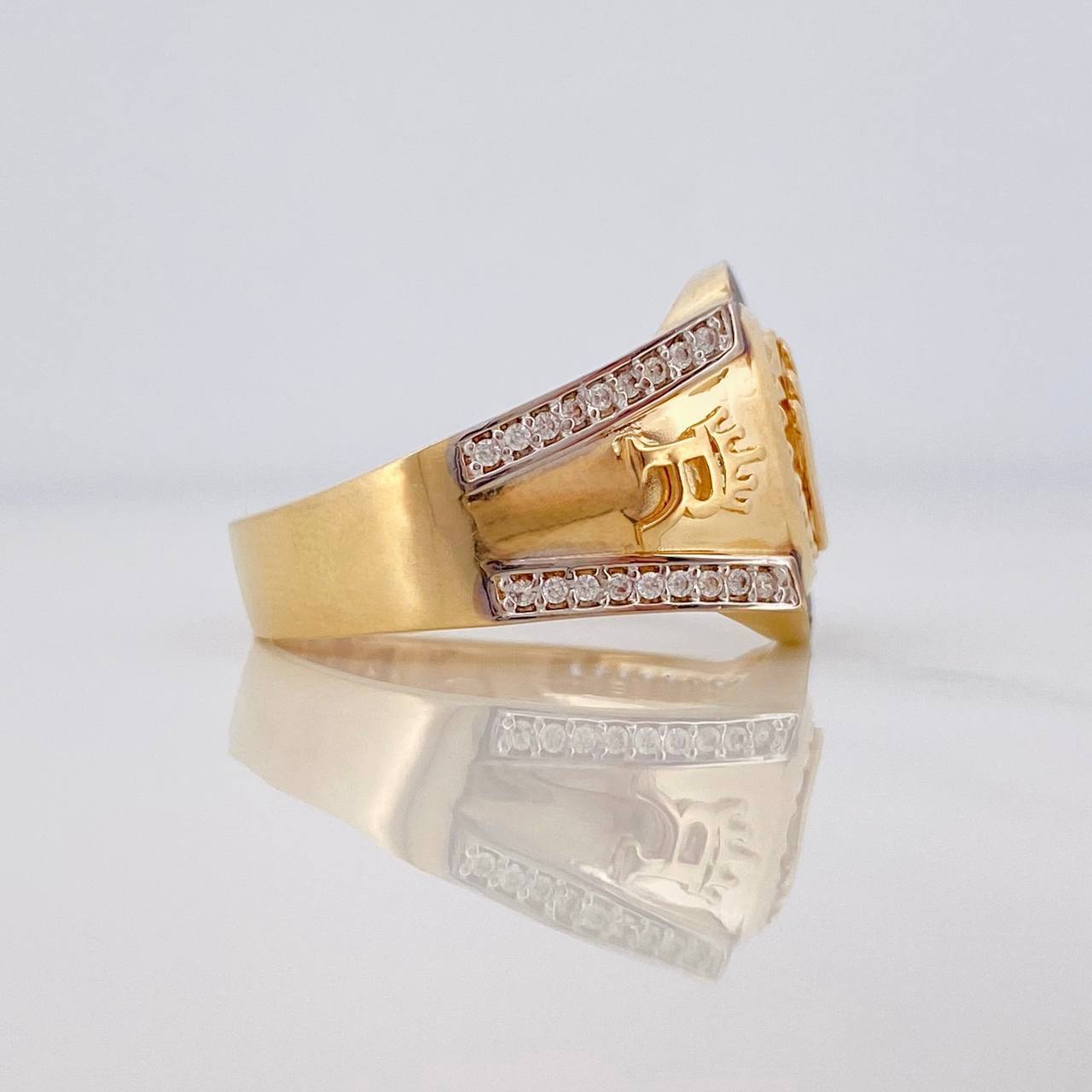 Anillo Correa Corona 7.1g / T10 1/2 Oro Amarillo 18K
