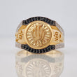 Anillo Correa Corona 7.1g / T10 1/2 Oro Amarillo 18K
