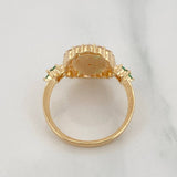 Anillo Virgen Milagrosa 3.45g / T6 Oro Amarillo 18K