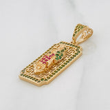 Dije Medalla Virgen Guadalupe 3.4g / 1 1/4 in Oro Amarillo 18K