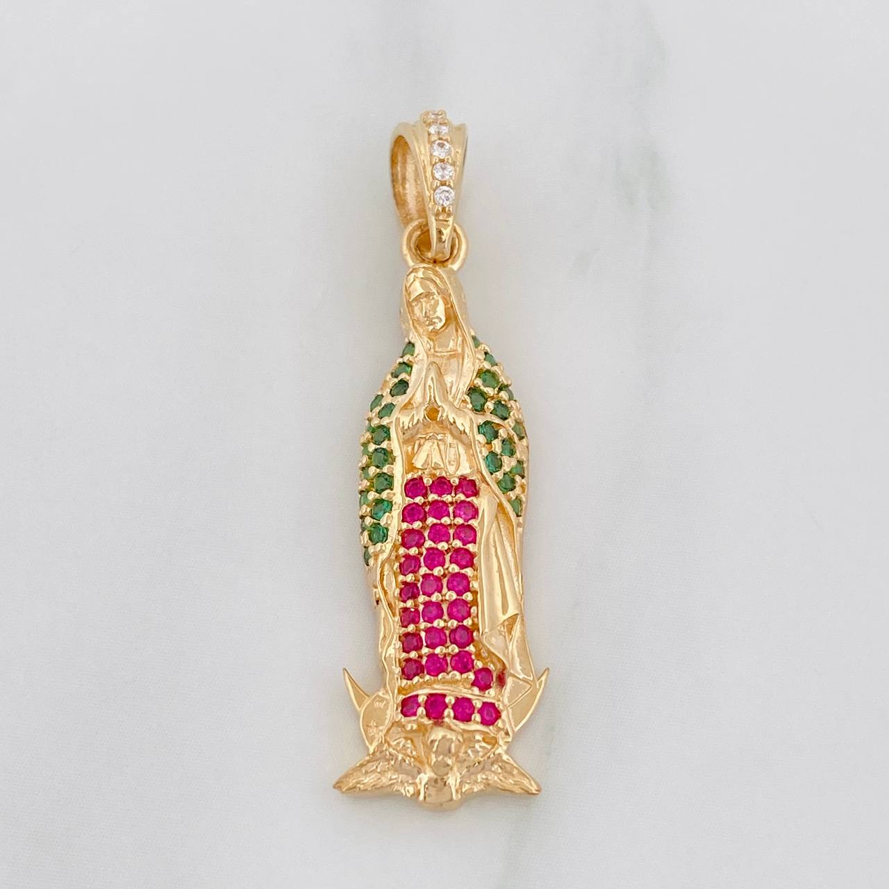 Dije Virgen Guadalupe 3.2g / 1 1/2 in Oro Amarillo 18K