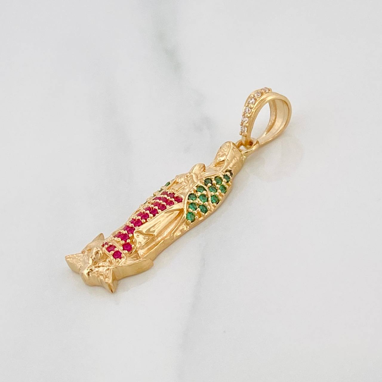 Dije Virgen Guadalupe 3.2g / 1 1/2 in Oro Amarillo 18K
