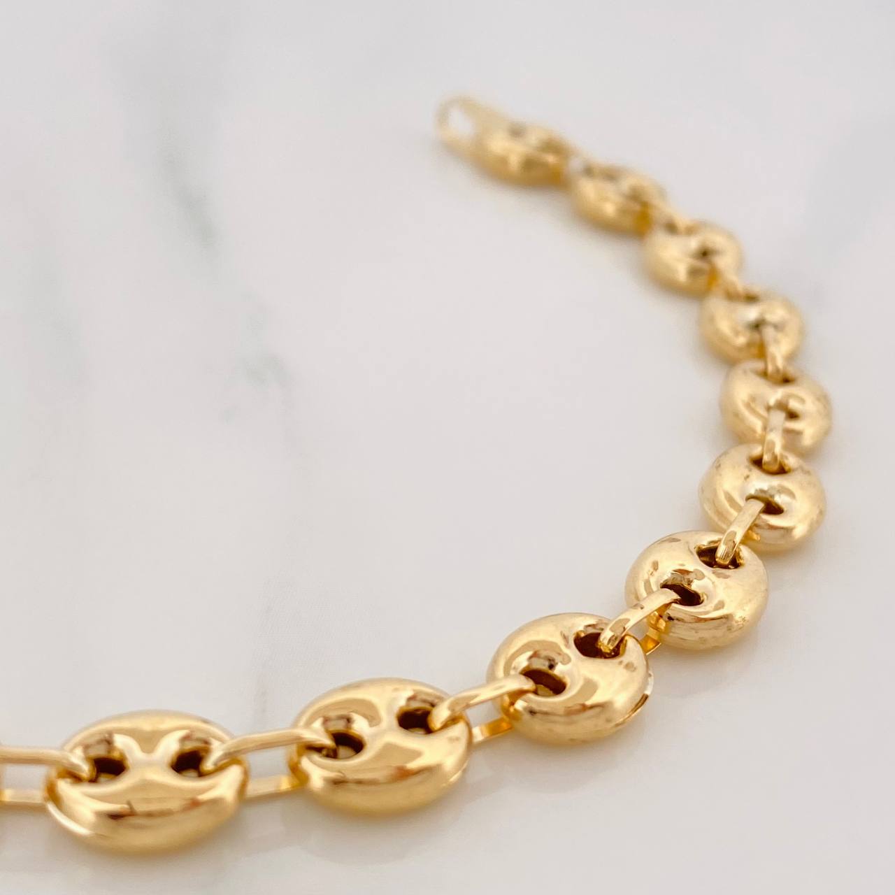Bracelet GC 6.5g / 7 1/2 in / 6.6mm Yellow Gold 18K
