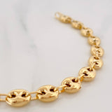 Bracelet GC 6.5g / 7 1/2 in / 6.6mm Yellow Gold 18K