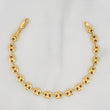 Bracelet GC 6.5g / 7 1/2 in / 6.6mm Yellow Gold 18K