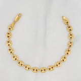 Bracelet GC 6.5g / 7 1/2 in / 6.6mm Yellow Gold 18K