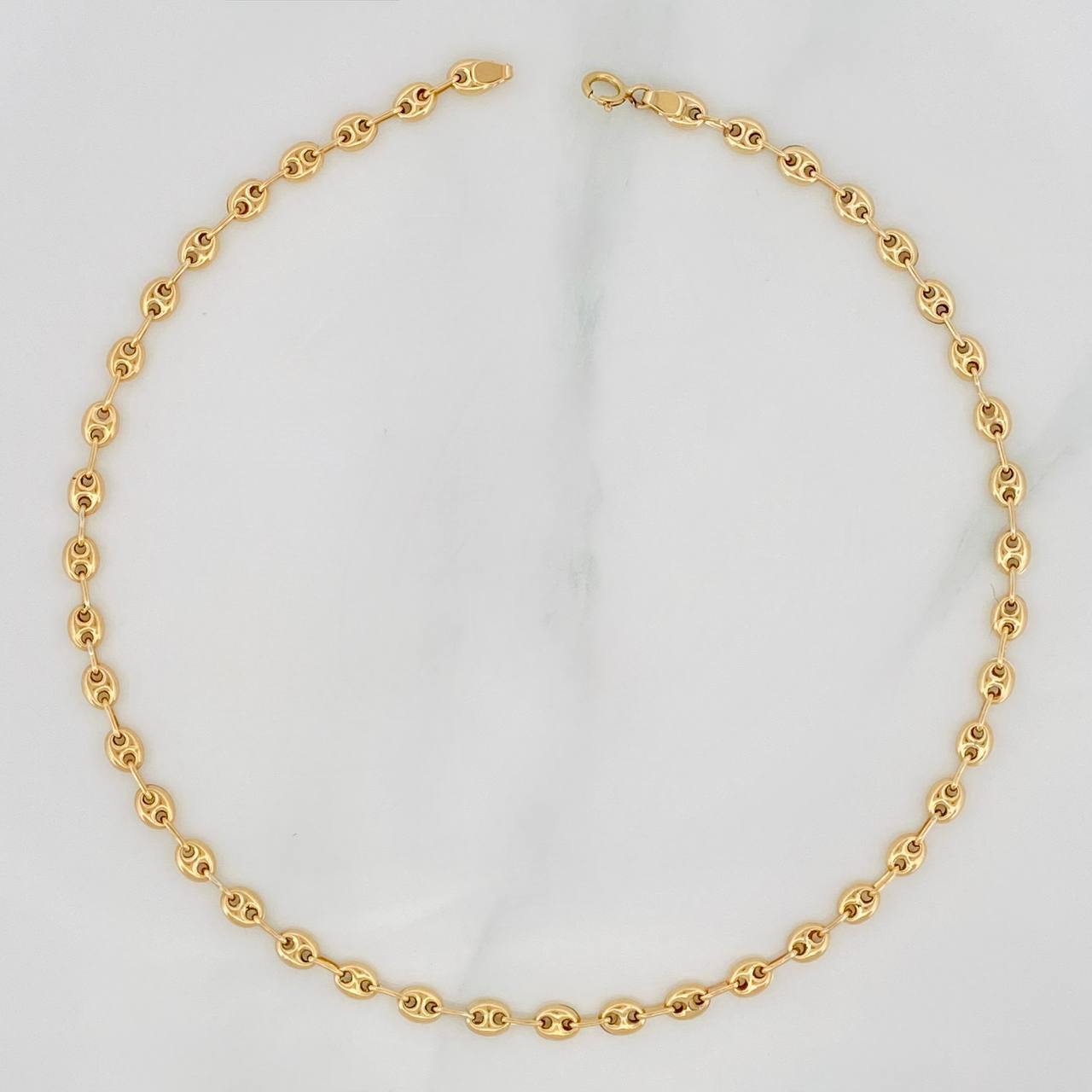 Anklet GC 2.8g / 7 1/2 in / 3.12mm Yellow Gold 18K