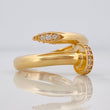Nail Ring 3.9g / T7 Yellow Gold 18K