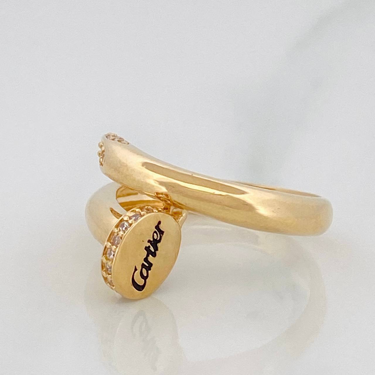Nail Ring 3.9g / T7 Yellow Gold 18K