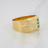 Anillo Divino Niño 3.1g / T10 1/2 Oro Amarillo 18K