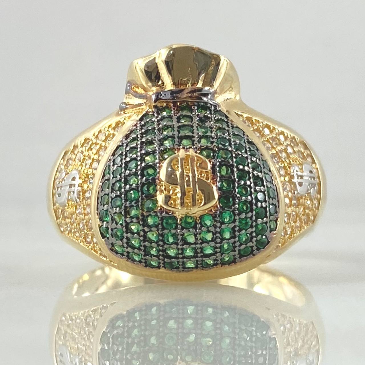 Money Bag Ring 9.65gr / Size 11 / 18K Gold ©