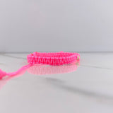 Pink Bracelet Beads Diamond Cut 0.3gr / 3mm 18K Yellow Gold $