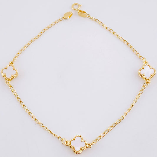 Pulso Aro Seguido Nacar 2.9g / 7 1/4 in / 1.5mm Oro Amarillo 18K