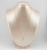 Set Cadena y Dije Singapur + Cruz 1.3gr / 19 3/4 in / Oro Amarillo 18K ©
