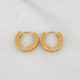 Hoop Earrings Bv 4.1g / 1/2 in Yellow Gold 18K