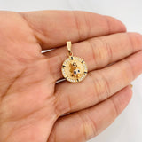Pendant Medal Duck 2g / 3/4 in Yellow Gold 18K