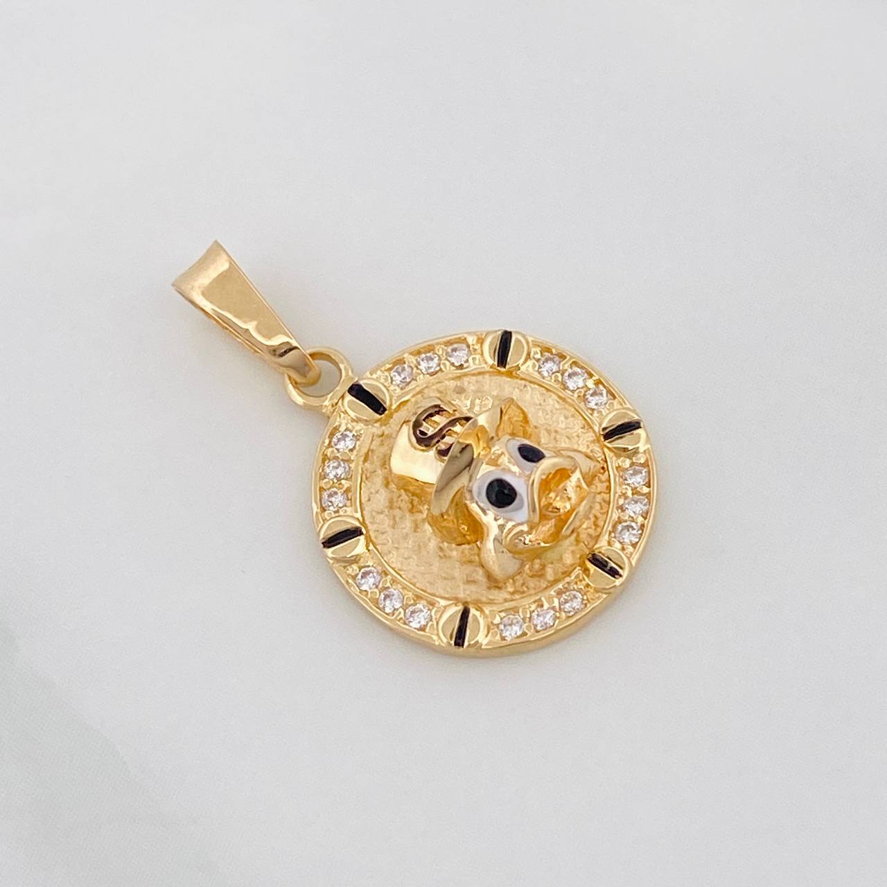 Pendant Medal Duck 2g / 3/4 in Yellow Gold 18K