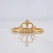 Anillo Corona 1.2g / T7 1/4 Oro Amarillo 18K