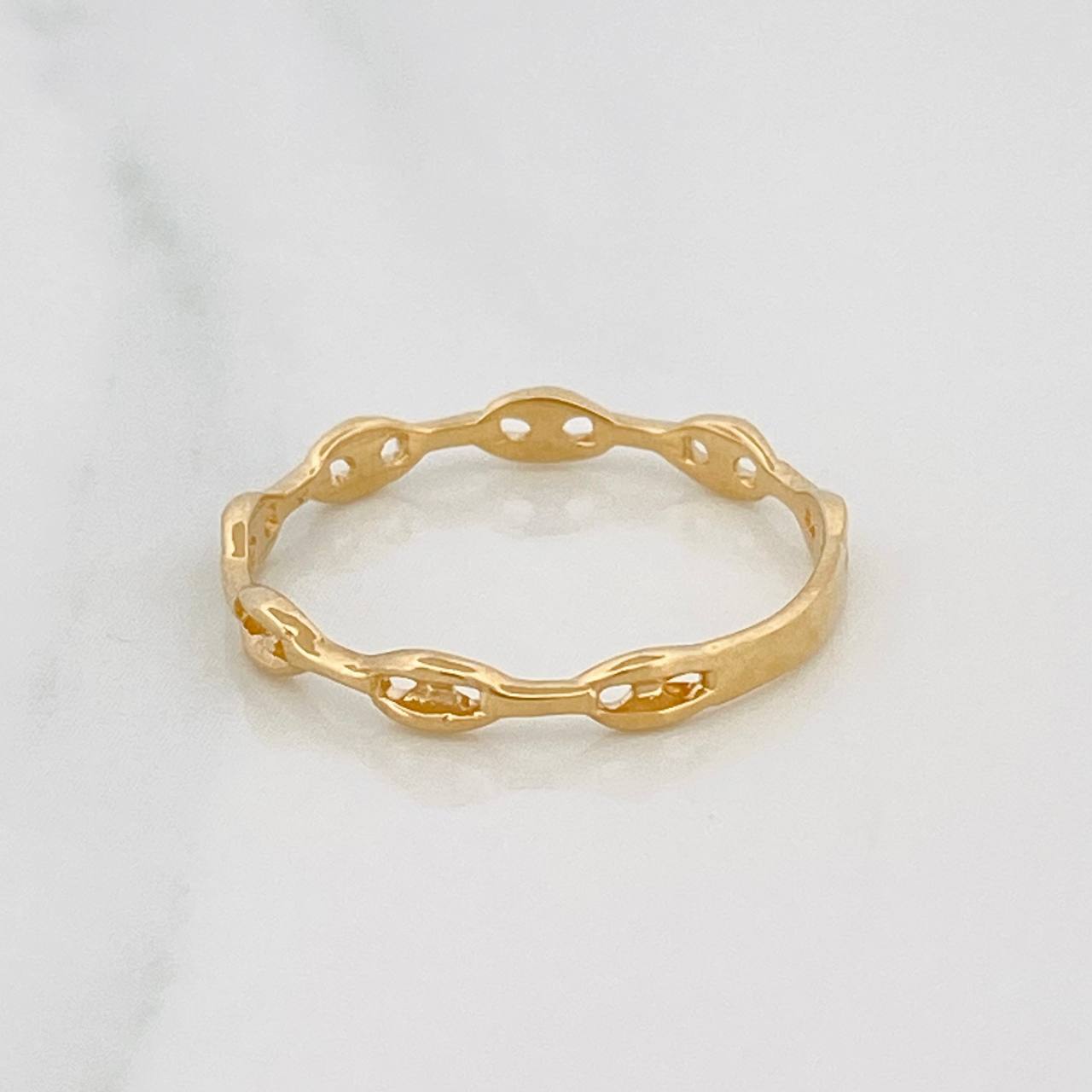 Anillo GC 1.35g / T7 3/4 Oro Amarillo 18K