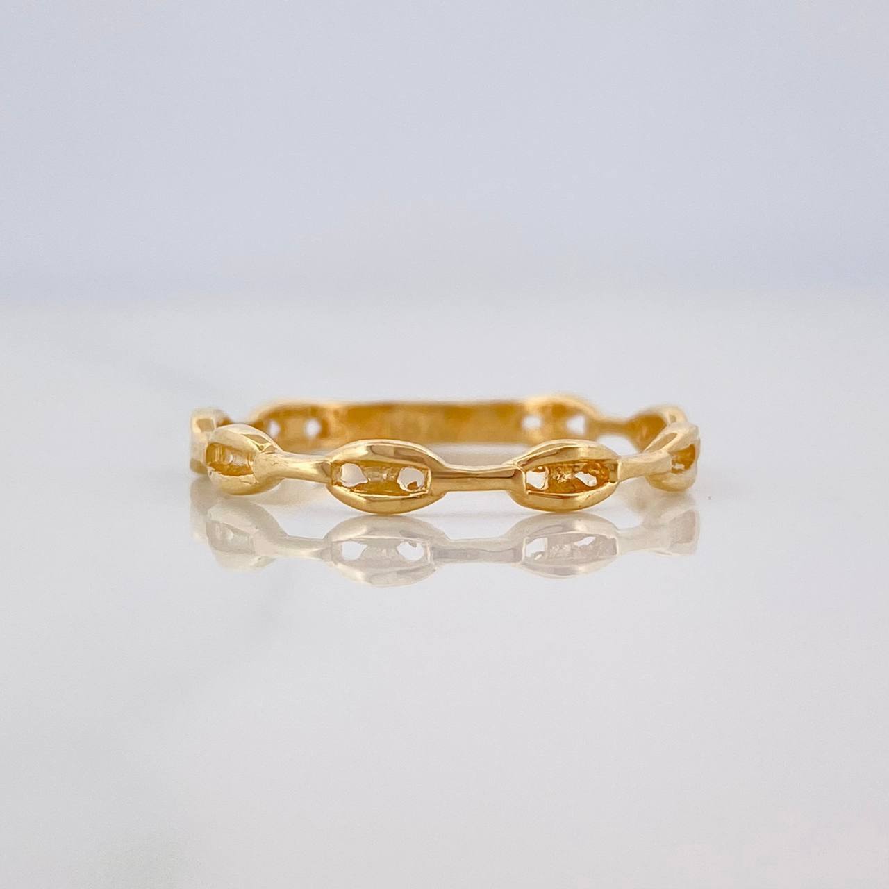 Anillo GC 1.35g / T7 3/4 Oro Amarillo 18K