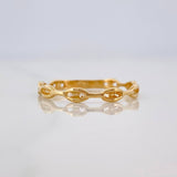 Anillo GC 1.35g / T7 3/4 Oro Amarillo 18K