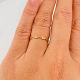 Anillo GC 1.35g / T7 3/4 Oro Amarillo 18K