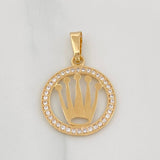 Dije Corona 1.2g / 1 in Oro Amarillo 18K