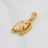 Dije Herradura Caballo 2.45g / 1 in Oro Amarillo 18K