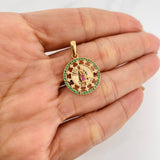 Dije Virgen Guadalupe 2.9g / 3/4 in Oro Amarillo 18K