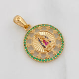 Dije Virgen Guadalupe 2.9g / 3/4 in Oro Amarillo 18K