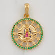 Dije Virgen Guadalupe 2.9g / 3/4 in Oro Amarillo 18K