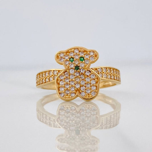 Bear Ring Ts 2.55g / T7 Yellow Gold 18K