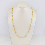 Cadena Rustica Corona 11.3g / 24 in / 4.5mm Oro Amarillo 18K