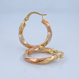 Hoop Earrings Ruka 2gr / 2cm / 18K Gold &