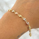 Bracelet GC 4.3gr / 8.3in / 18K Gold