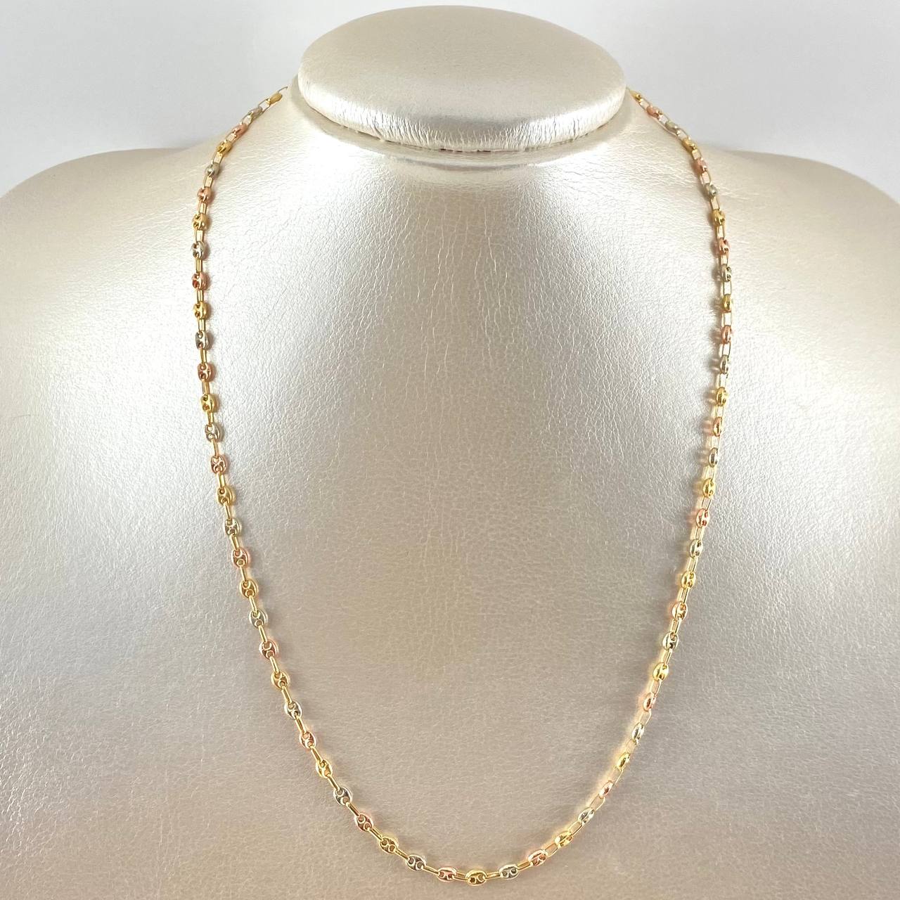 GC Chain 5.45gr / 45cm / 3.1mm Polished Tres Oros 18K