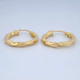 Candongas Nico 2.3gr / 2.5cm / Oro 18K &