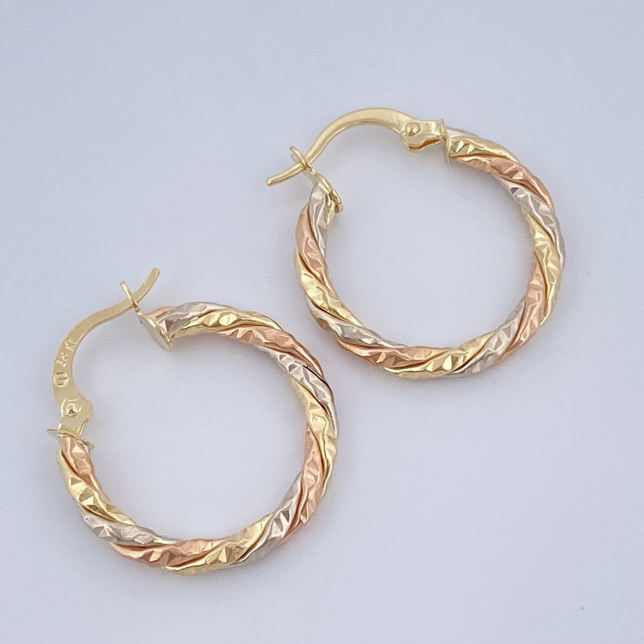 Hoop Earrings Majo 1.65gr / 2.3cm / 18K Gold &