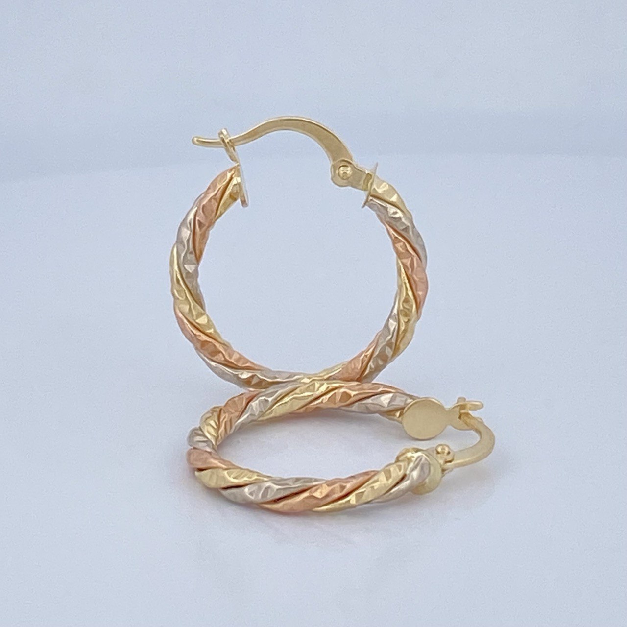 Hoop Earrings Majo 1.65gr / 2.3cm / 18K Gold &