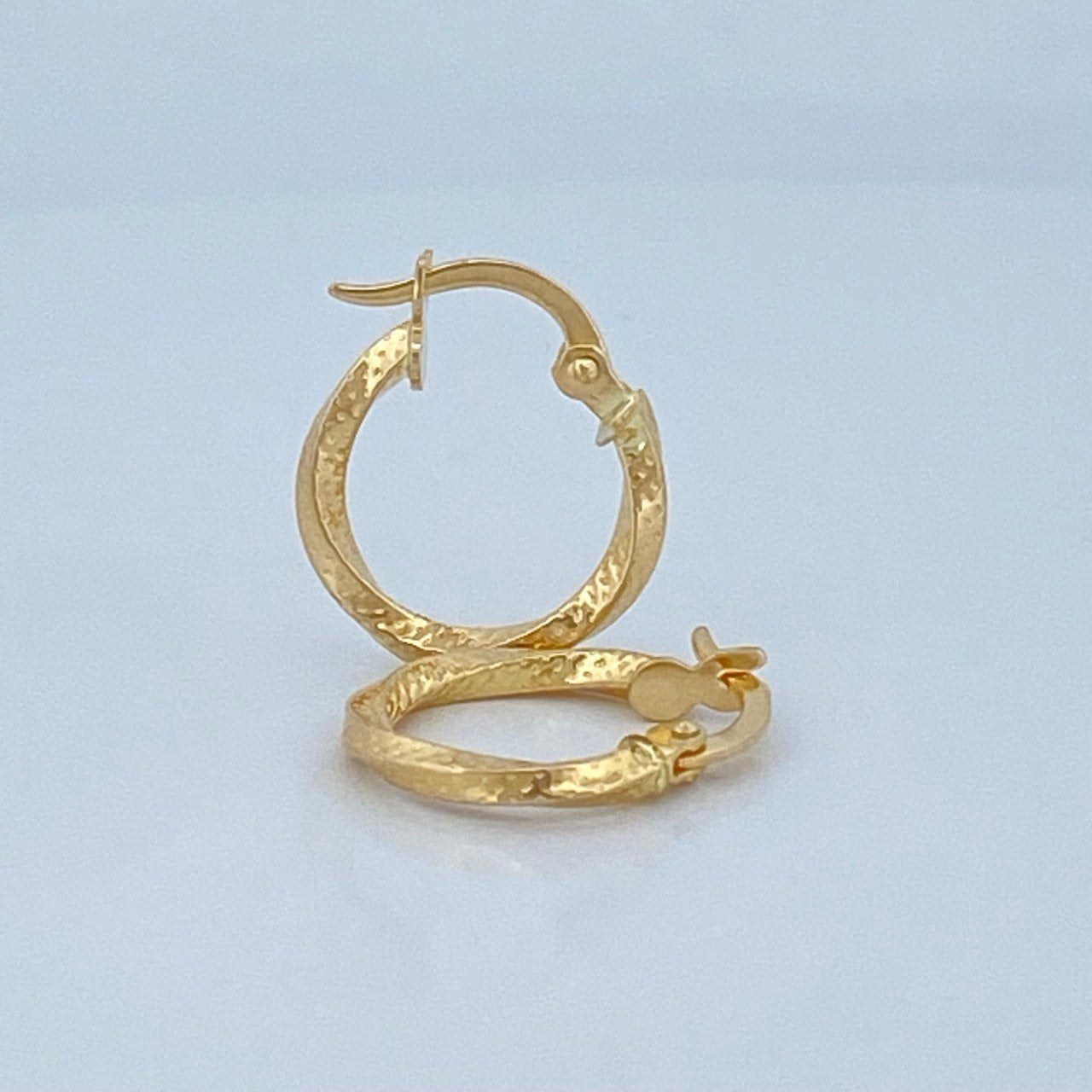 Hoop Earrings Yuli 0.85gr / 1.7cm / 18K Gold &