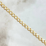 Cuban Links Bracelet 14.4gr / 8.5in / 5.2mm Lobster Claw Drawer 18K Gold ©