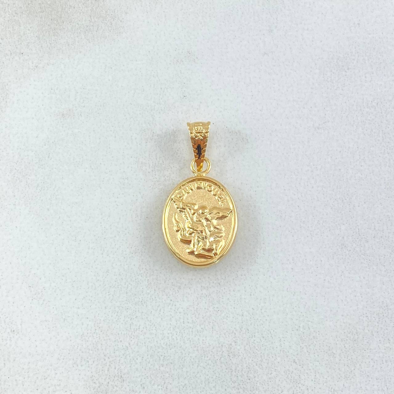 Dije San Miguel 0.45gr / 1.7cm / Oro 18K