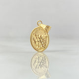 Pendant San Miguel Arcangel 0.7gr / 2cm / 18K Yellow Gold