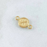 Herraje Letra X 0.35gr / 1/2 in / Oro Amarillo 18K !