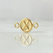 Herraje Letra X 0.35gr / 1/2 in / Oro Amarillo 18K !