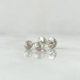 Topos Bola 0.45gr / 3mm Diamantada Oro Blanco 18K *