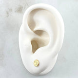 Topos Sello Corona 0.7gr / 7.5mm Oro Amarillo 18K