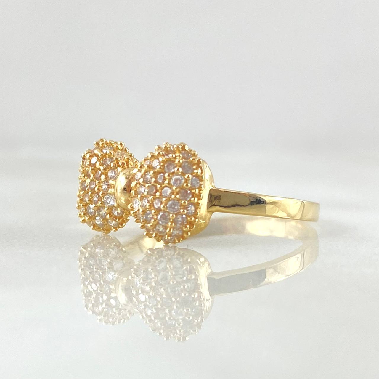 Anillo Moño 2.4gr / T5 3/4 / Oro 18K ©